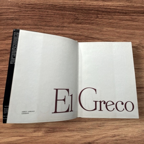 Vintage 1975 EL Greco Art HB Book, Featuring Art of EL Greco, Printed in Romania - Picture 3 of 15